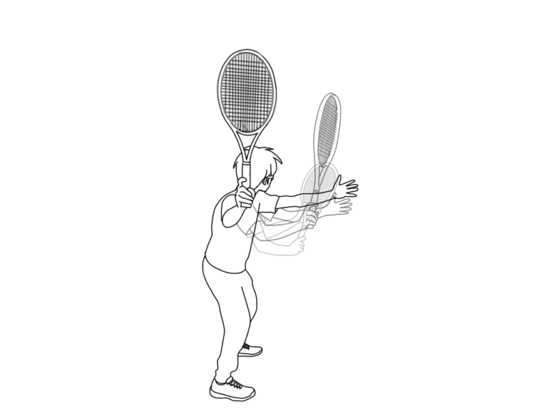 【テニスのフォアハンド】知っておきたい大きさ別テイクバックの注意点と練習方法