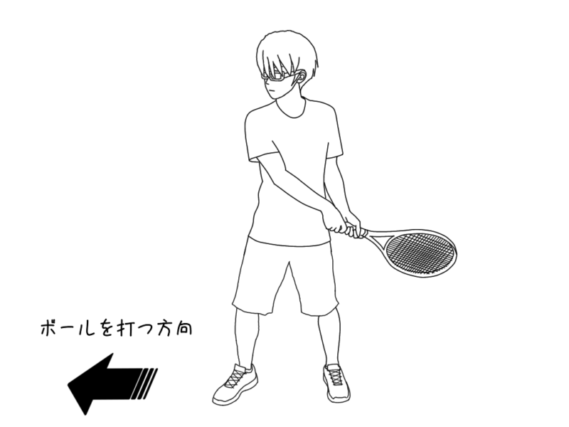 【テニスの両手バックハンド】初心者が最初に覚えたいコンパクトなスイング
