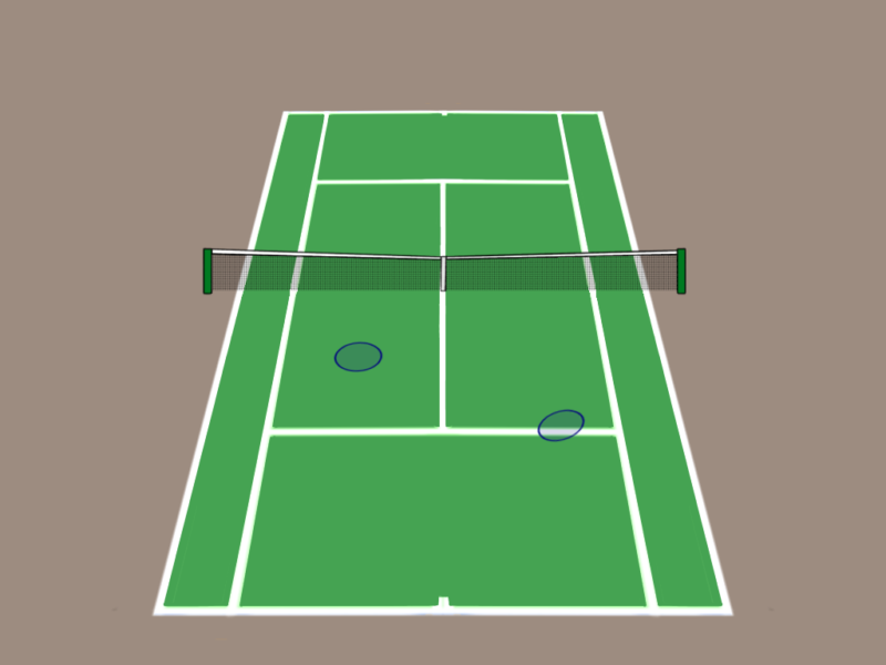 テニスのダブルスのポジション|陣形(フォーメーション)別に解説